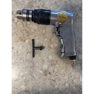 Northern Industrial Air Tools 3/8 Reversible Pneumatic Air Drill with Chuck Key